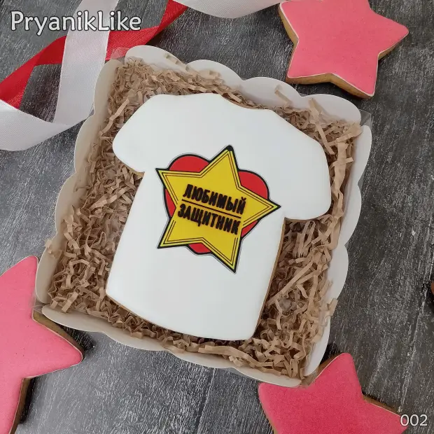 Пряник футболка (10-10 см.)